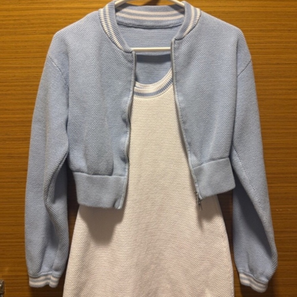 Alo Knitted Tennis Jacket Only